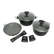 Jogo 3 Panelas In Versat Cook Black